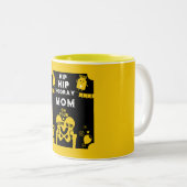 新しいお尻の交換が成功 ツートーンマグカップ (正面右)