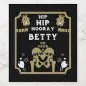 新しいお尻の交換が成功 ワインラベル (シングルラベル)