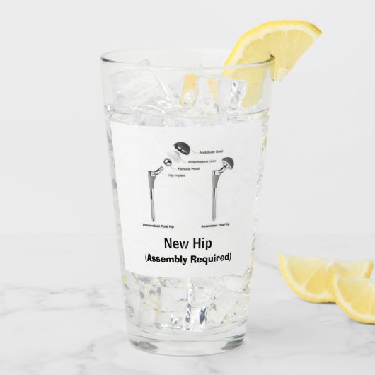 新しいお尻 – アセンブリが必要 タンブラーグラス (アイス裏面)