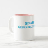 新しいお母さんのマグ ツートーンマグカップ (正面左)