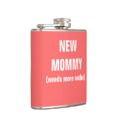 新しいお母さんはより多くのウォッカを必要とします フラスク (右)