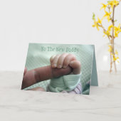 新しいお父さんに カード (黄色い花)