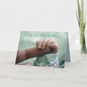 新しいお父さんに カード (正面)