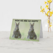 **新しいお祝いを申し上げます** カード (黄色い花)