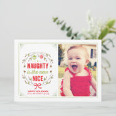 新しいけないニースホリデークリスマスカード シーズンカード (スタンド正面)