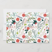 新しいけないニースホリデークリスマスカード シーズンカード (裏面)