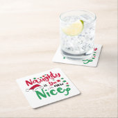 新しいけない スクエアペーパーコースター (インサイチュ)