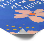 新しいことに挑戦する自由感動的- ポスター (角)