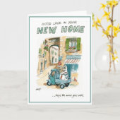 新しいご自宅のグリーティングカードでお幸せに カード (黄色い花)