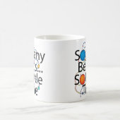 新しいそう多くのビーズ コーヒーマグカップ (中央)