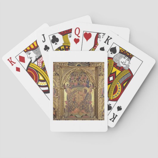 新しいのの即位(polyptychの詳細) トランプ (裏面)