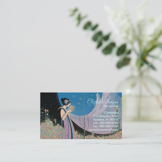 新しいの上品-名刺 名刺 (スタンド正面)