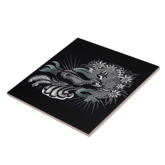 新しいの人魚 タイル (側面)