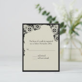 新しいの応答カード 出欠カード (スタンド正面)