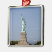 新しいの自由の島の自由の女神 メタルオーナメント (左)
