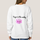 新しいものを始める – やる気を起こさせる Sweatshirt スウェットシャツ (裏面)