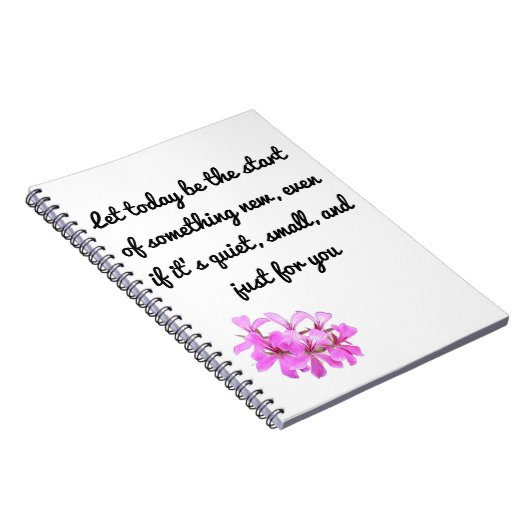 新しいものを開始 – ノートブ感動的ック ノートブック (右側)