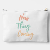 新しいもの来のキャンディカラープリント アクセサリーポーチ (裏面)