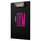 新しいアイテム クリップボード (左)