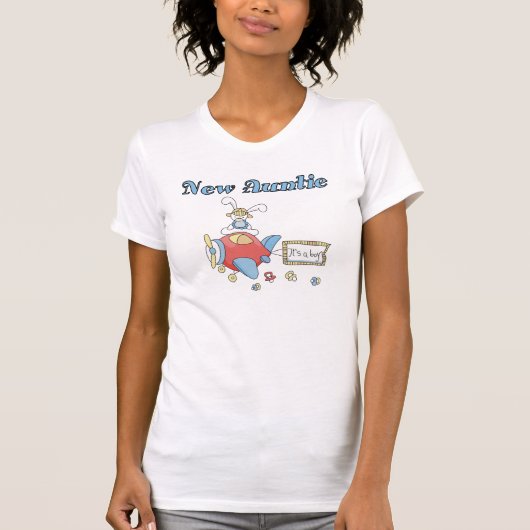 新しいアイテム – 飛行機Tシャツとギフト Tシャツ (正面)