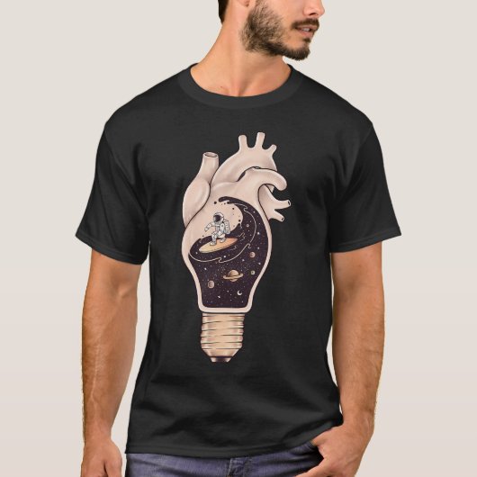 新しいアイデアの火花 Tシャツ (正面)
