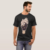 新しいアイデアの火花 Tシャツ (正面フル)