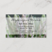 新しいアスパラガス 名刺 (正面)