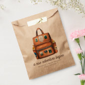 新しいアドベンチャーバックパック+ボトルベビーシャワー フェイバーバッグ (封をした状態)