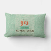 新しいアドベンチャーピロー ランバークッション (正面)