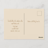 新しいアドレスでボックスアップ！ |猫ホーム引越 ポストカード (裏面)