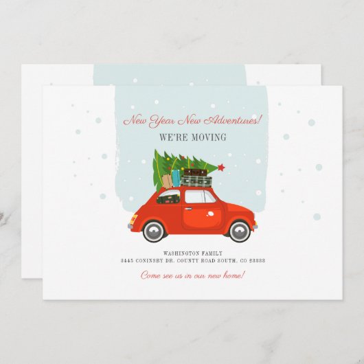 新しいアドレスのお知らせを移動する (正面/裏面)