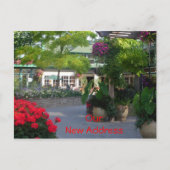 新しいアドレスのお知らせ 案内ポストカード (正面)