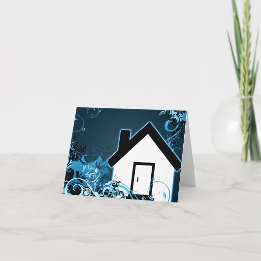 新しいアドレスのお知らせ： hi-fi home 案内状 (正面)