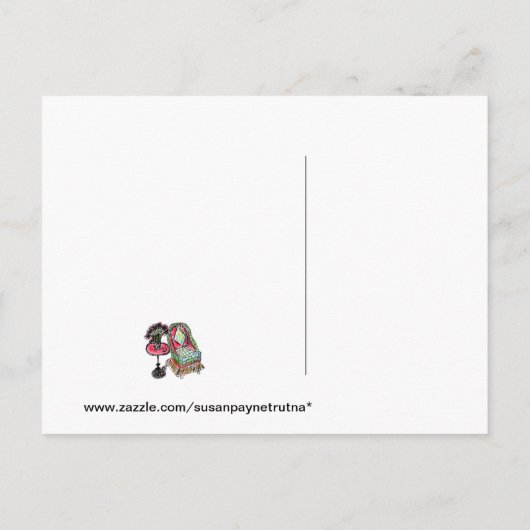 新しいアドレスのはがきを移動 案内ポストカード (裏面)