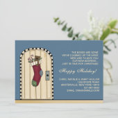 新しいアドレスのクリスマス – 引っ越しのお知らせ シーズンカード (スタンド正面)