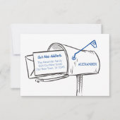 新しいアドレスのメールボックスの移動 (正面)