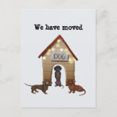 新しいアドレスの発表ポストカードを移動 案内ポストカード (正面)