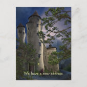 新しいアドレスを指定する – はがき招待状 案内ポストカード (正面)