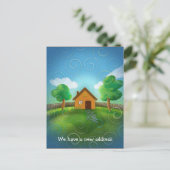 新しいアドレスを指定する – はがき招待状 案内ポストカード (スタンド正面)