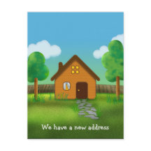 新しいアドレスを指定する – はがき招待状