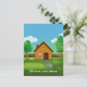 新しいアドレスを指定する – はがき招待状 案内ポストカード (スタンド正面)