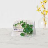 新しいアドレスカード カード (黄色い花)