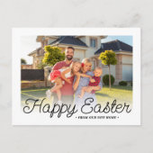 新しいアドレスハッピーイースター2ホーム写真の移動 案内ポストカード (正面)