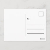 新しいアドレスフローラの移行発表 ポストカード (裏面)