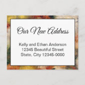 新しいアドレスフローラの移行発表 ポストカード (正面)