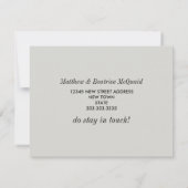 新しいアドレスフローラ |お知らせ (裏面)