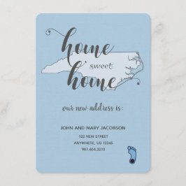 新しいアドレスホームSweet Home NCへの移動 招待状