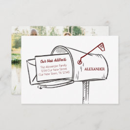 新しいアドレスメールボックスの移動