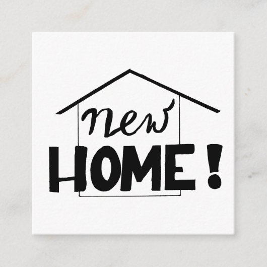 新しいアドレス帳カード エンクロージャーカード (正面)