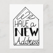 新しいアドレス帳カード 案内ポストカード (正面)